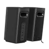 Altavoces de escritorio compactos Hi-Fi CREATIVE T60 2.0 con diálogo claro y sonido envolvente mediante Sound Blaster SmartComms Kit, conexiones de audio USB-C, micrófono y auriculares B