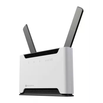 Router Wi-Fi MikroTik Chateau PRO ax — Banda dual 2,4/5 GHz, 3548 Mbit/s, PoE, 5x LAN, 2 antenas externas, gris/blanco
