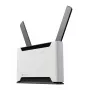 Router Wi-Fi MikroTik Chateau PRO ax — Banda dual 2,4/5 GHz, 3548 Mbit/s, PoE, 5x LAN, 2 antenas externas, gris/blanco