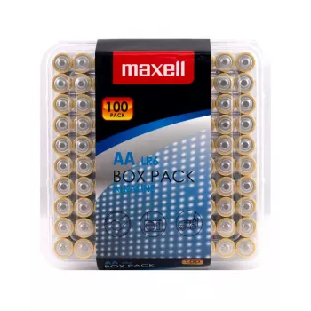 Pila alcalina MAXELL AA LR6 100 uds. (10x10 uds.)