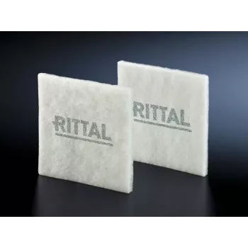 Filtro antipolvo Rittal SK 3321.700, blanco, 89×89×10 mm, pack de 5
