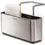 Escurridor de fregadero simplehuman, estrecho, acero inoxidable cepillado (KT1134)
