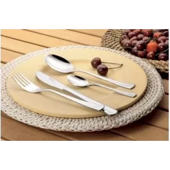 Set de cubiertos Esmeyer Stockholm 24 piezas acero inoxidable 18/10 pulido — servicio de mesa para 6