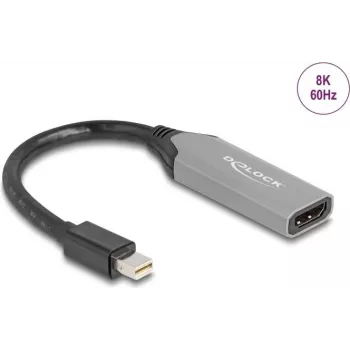 DeLOCK 64331 Adaptador de cable de vídeo Mini DisplayPort a HDMI 0,15 m