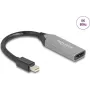 DeLOCK 64331 Adaptador de cable de vídeo Mini DisplayPort a HDMI 0,15 m