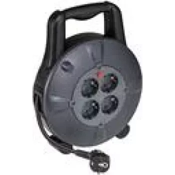 Alargador enrollable AS Schwabe 16086 con 10 m de cable – alargador portátil