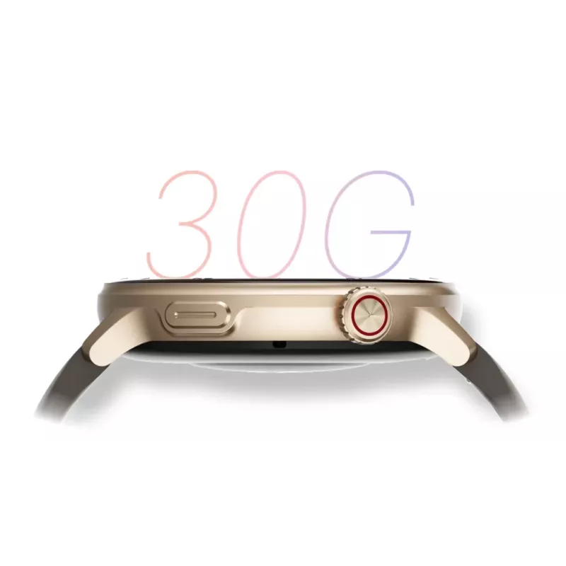 Smartwatch Stelio STSWA101GD Activ GPS 46 mm oro — smartwatch GPS de 46 mm, caja dorada