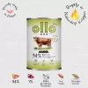 Ollo Plus Colágeno Ternera 400 g Lata de comida húmeda para perros