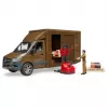 Modelo de furgoneta BRUDER 02678 premontado 1:16