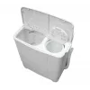 Lavadora semiautomática Ravanson XPB-700 — carga superior, capacidad 4 kg, centrifugado 1400 rpm, blanca