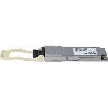 Compatible con NetOptics QSFP+KT-50SR4 BlueOptics© BO25K859S2D Transceptor QSFP, MPO/MTP, 40GBASE-SR4, fibra multimodo, 4x850nm, 150m, 0°C/+70°C (QSFP+KT-50SR4-BO)