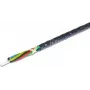 Lightwin Minikabel, 72 fibras, Singlemode G.657.A1, A-DQ(ZN)4Y PA, 4 km bobina cable de fibra óptica (LTMC 72 A1DIN6X12PA)