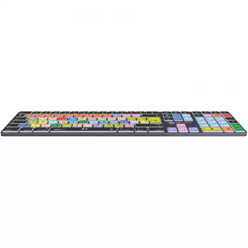 Teclado LogicKeyboard Apple Logic Pro X2 Titan DE Mac — LKB-LOGXP2-TM-DE, distribución alemana
