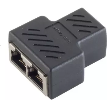 Conector de cable S/CONN 08-01040 2 x RJ-45 negro