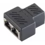 Conector de cable S/CONN 08-01040 2 x RJ-45 negro