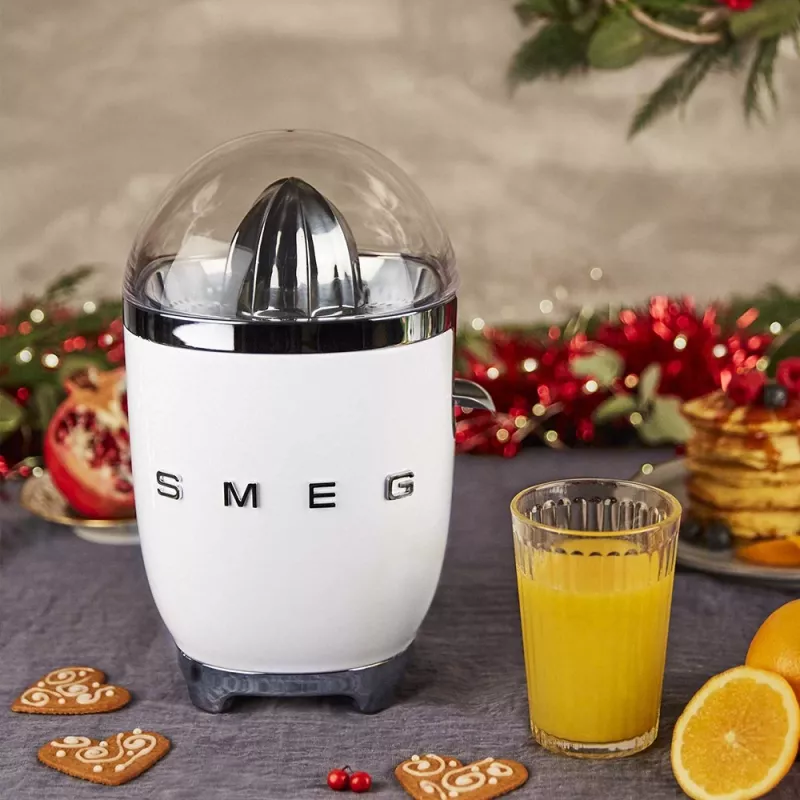 Exprimidor eléctrico Smeg CJF11WHEU 70 W Blanco Acero inoxidable