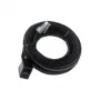 Cable alargador ISDN Helos 018120, conector macho RJ-45 a conector hembra de 6 polos, longitud 6 m