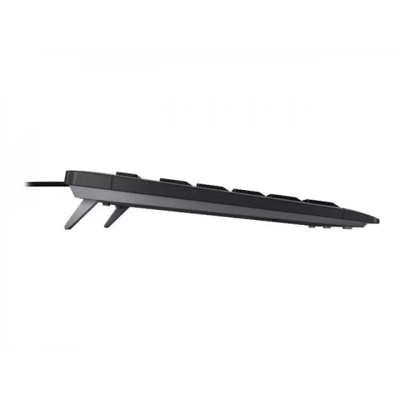 Contour Design Stream Teclado, Tamaño completo (100%), con cable, USB, mecánico, AZERTY, negro