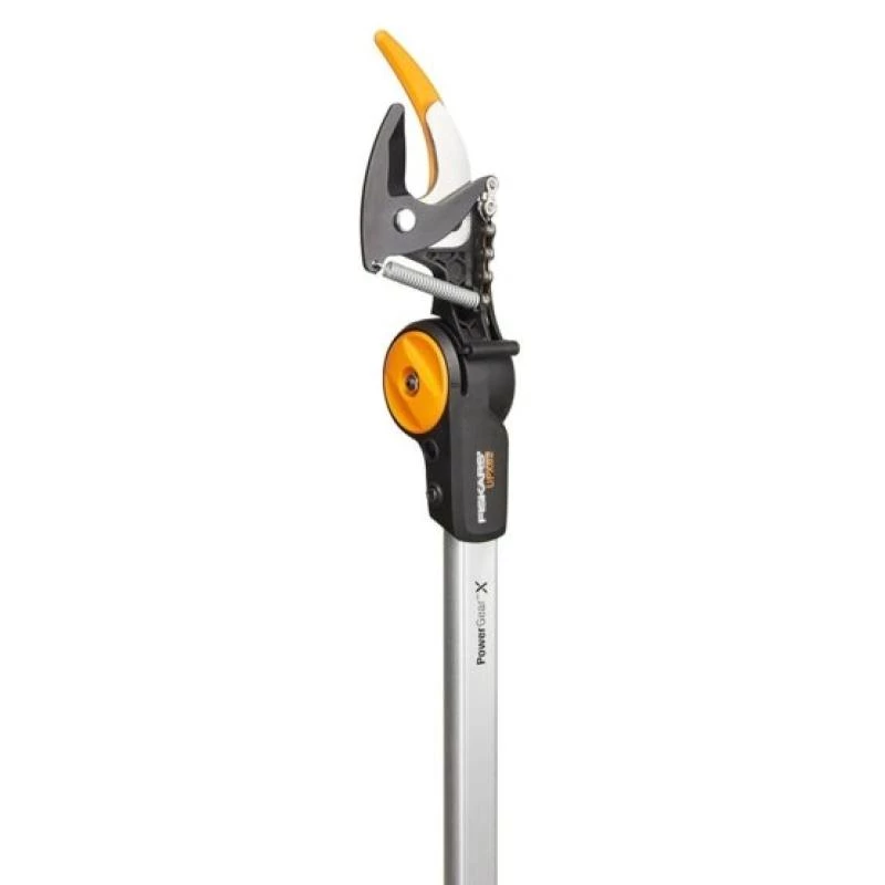 Tijera de podar Fiskars UPX82 yunque — tijera de podar de mano para ramas leñosas, negra/azul/gris