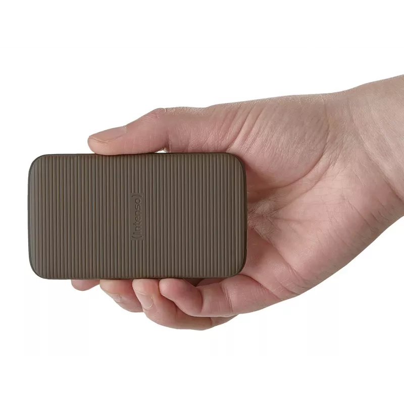 Intenso TX500 - SSD - 2TB - externo (portátil) - USB 3,2 Gen 2x1 (conector USB-C) - marrón (3827470)