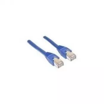 Wentronic Goobay cable de red CAT 5e, F/UTP, azul, 0,5 m - mezcla de cobre CCA (50157)