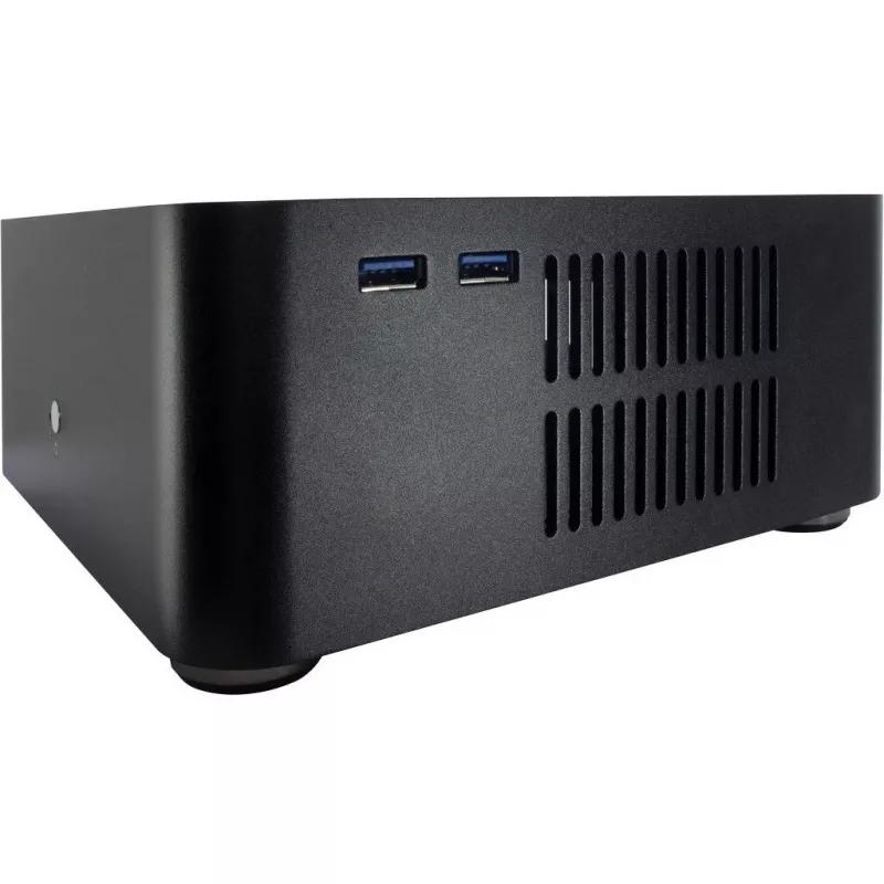 Inter-Tech A80 Small Form Factor (SFF) negro 60 W