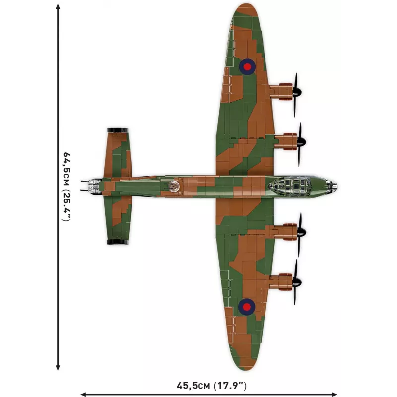 Bloques Avro Lancaster B.III 1595 piezas de construcción
