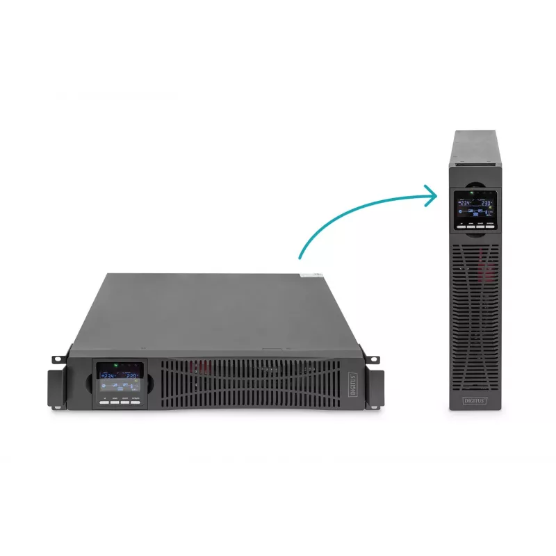 Sistema SAI Digitus OnLine 1000 VA / 1000 W