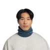 Braga de cuello multiusos Buff Merino Midweight azul
