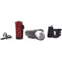 Set de luz delantera y trasera para bicicleta LED FISCHER 50688 — 45 lux, hasta 20 horas de autonomía