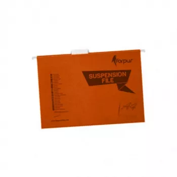 Carpeta de colgar Forpus FO22702 A4 cartón naranja
