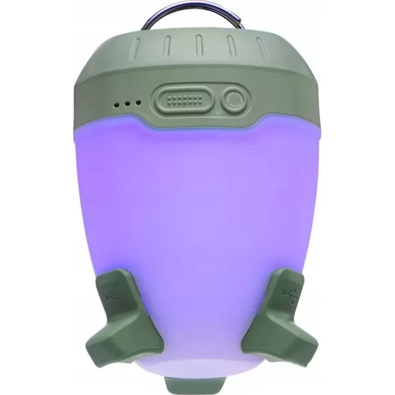 Linterna de camping Black Diamond Orbiter 450 — LED, 450 lm, 2000 mAh, IPX4, gancho de suspensión y soporte magnético