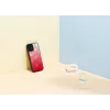 Funda protectora iKins para Apple iPhone 12 mini — Pink Lake con detalles negros