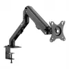Soporte para monitor MACLEAN MC-906 para pantallas de 17 inch–27 inch, VESA 75x75–100x100, altura ajustable, inclinable y giratorio, soporta hasta 7 kg