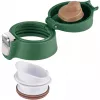 Vaso de viaje EMSA N2151900, verde oscuro, 0,4 L, tapa abatible