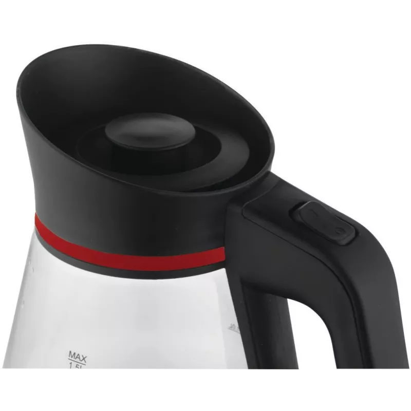 Hervidor PRIME3 1,5 L 2200 W rojo transparente
