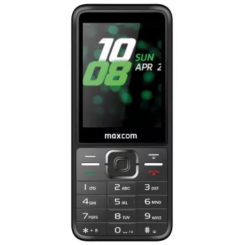 MAXCOM MM 244 teléfono móvil clásico negro
