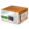 Esperanza ESTOFADO EKO011W microondas solo, de sobremesa, 20 l, 700 W, 5 niveles de potencia, plato giratorio de 24,5 cm, blanco