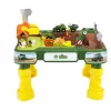 Mesa de arena y agua KLEIN Theo Klein 3948 — mesa de juego de exterior, verde/amarillo, para niños a partir de 1,5 años