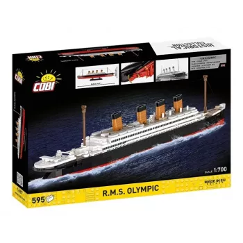 Set de construcción Cobi Blocks R.M.S. Olympic 59 bloques — set de modelismo de 59 piezas