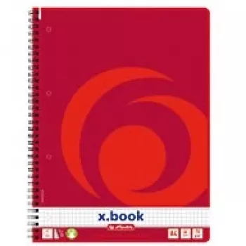 Cuaderno Herlitz 10834117 A4 80 hojas Rojo