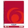 Cuaderno Herlitz 10834117 A4 80 hojas Rojo