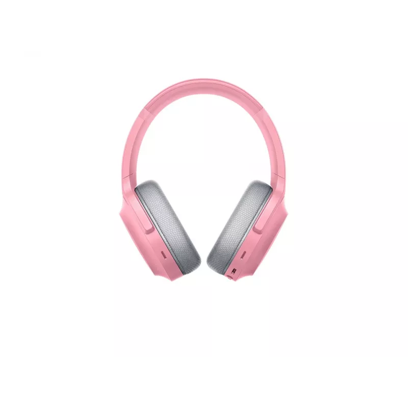 Auriculares Razer Barracuda inalámbricos con diadema gaming USB Type-C Bluetooth gris, rosa