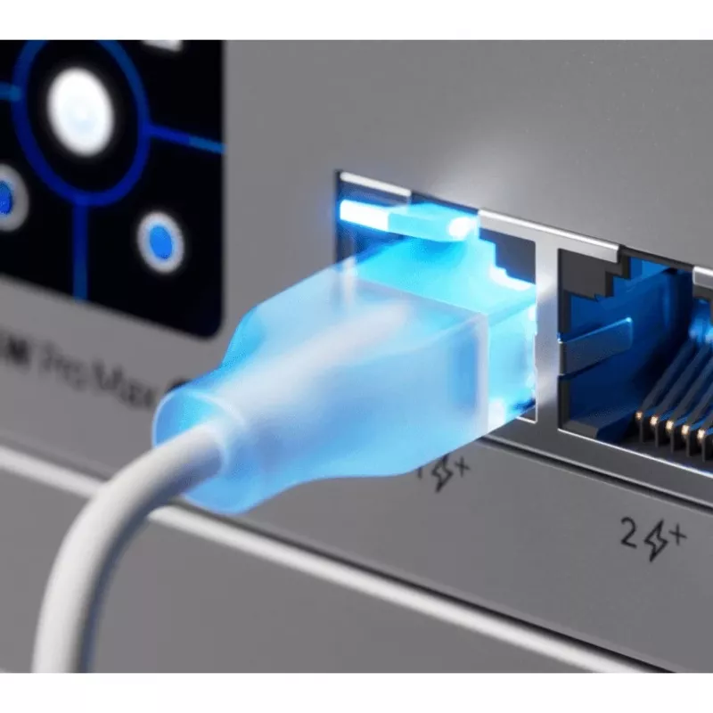 Ubiquiti UACC-Cable-Patch-EL-0.15M-W Cable de red Translúcido, Blanco Cat6