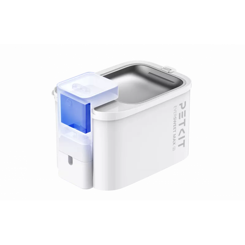 Petkit Eversweet Max 2 fuente bebedero con bomba UVC, 3 L, sin BPA, blanco