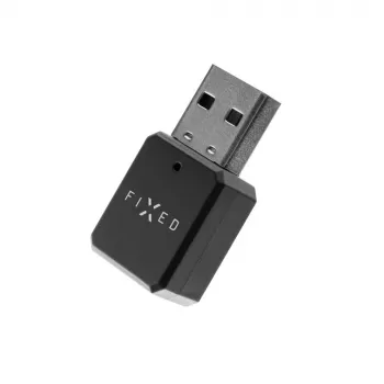 Receptor de audio Bluetooth FIXED FIXSIG-BK — negro, adaptador inalámbrico de streaming de audio con salida de 3,5 mm