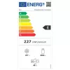 Frigorífico BEKO RCSA300K40SN, clase de eficiencia energética E, altura 181 cm, acero inoxidable