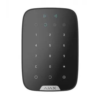 Teclado inalámbrico Ajax WRL/PLUS Negro 38252 para sistema de seguridad, entrada numérica, alimentado por batería