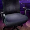 Silla gaming Razer Iskur V2 X Fabric negra – diseño ergonómico, soporte lumbar, tapizado de tela