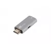 Adaptador de cable de vídeo Lanberg AD-HD-DP-01 HDMI Type-A DisplayPort Plata